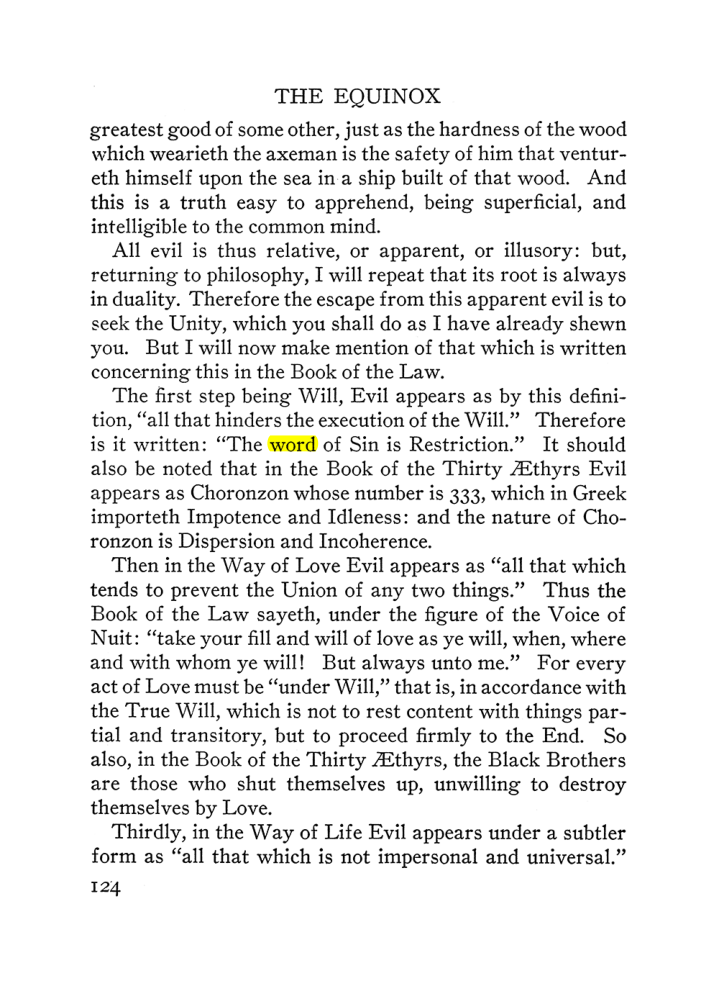 Original scan of The Equinox (Volume III, Number I), PDF page 130
