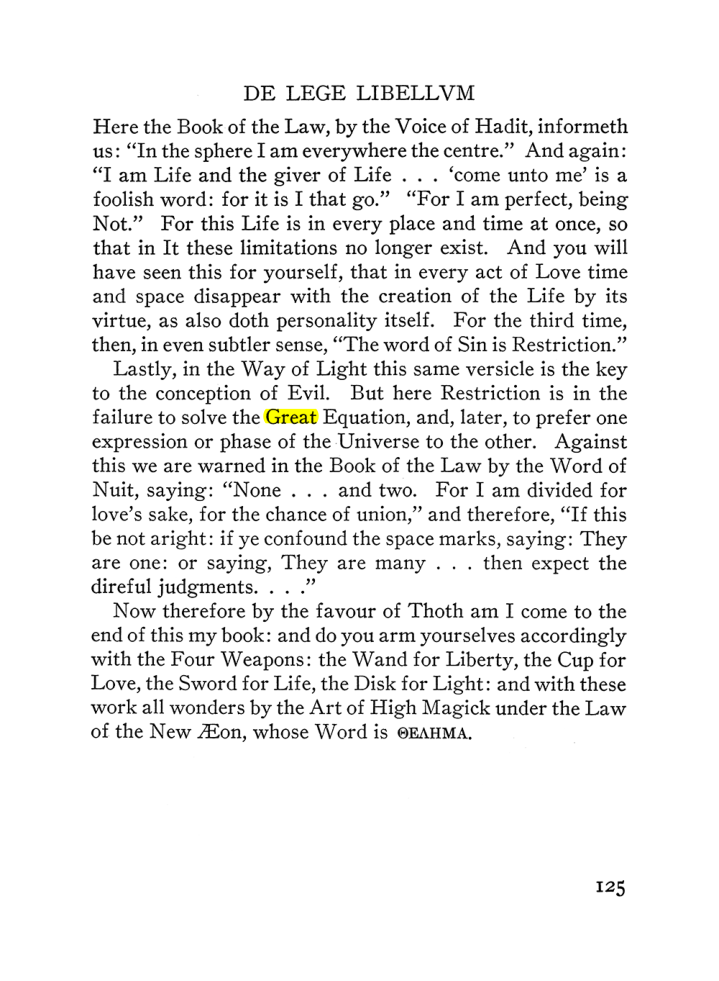 Original scan of The Equinox (Volume III, Number I), PDF page 131