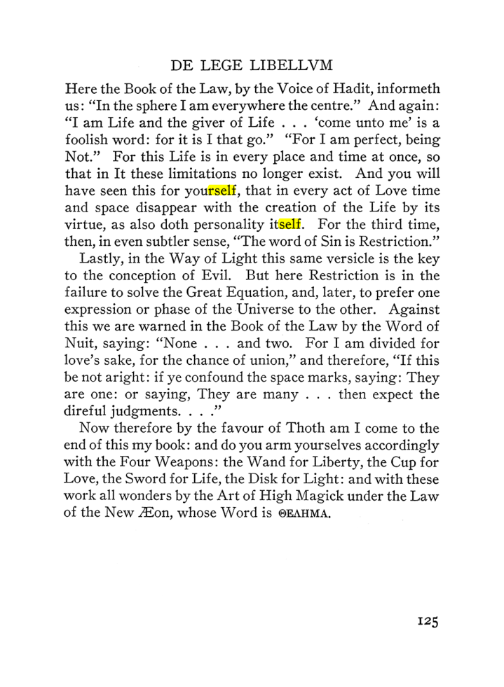 Original scan of The Equinox (Volume III, Number I), PDF page 131
