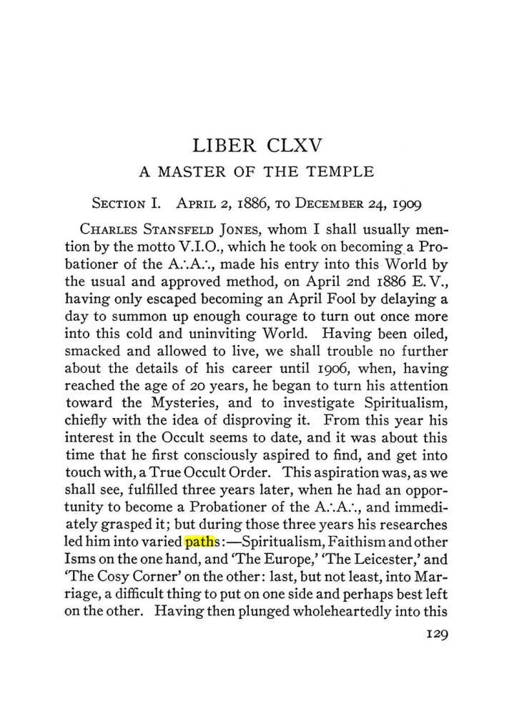 Original scan of The Equinox (Volume III, Number I), PDF page 137