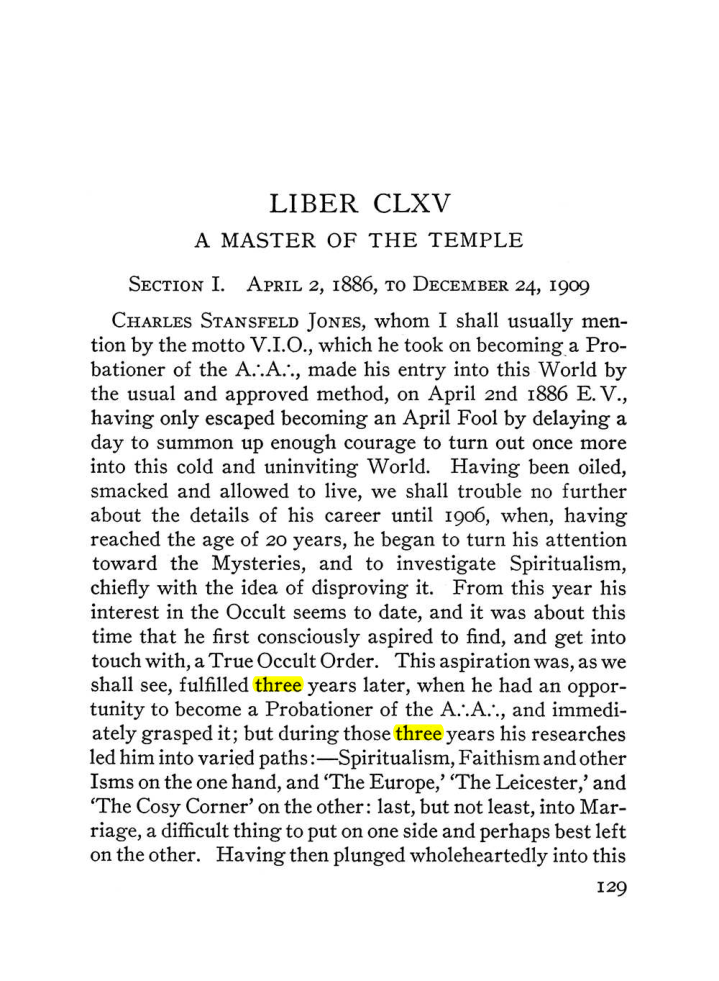 Original scan of The Equinox (Volume III, Number I), PDF page 137