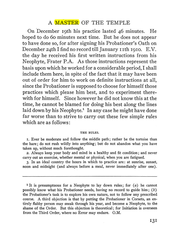 Original scan of The Equinox (Volume III, Number I), PDF page 139