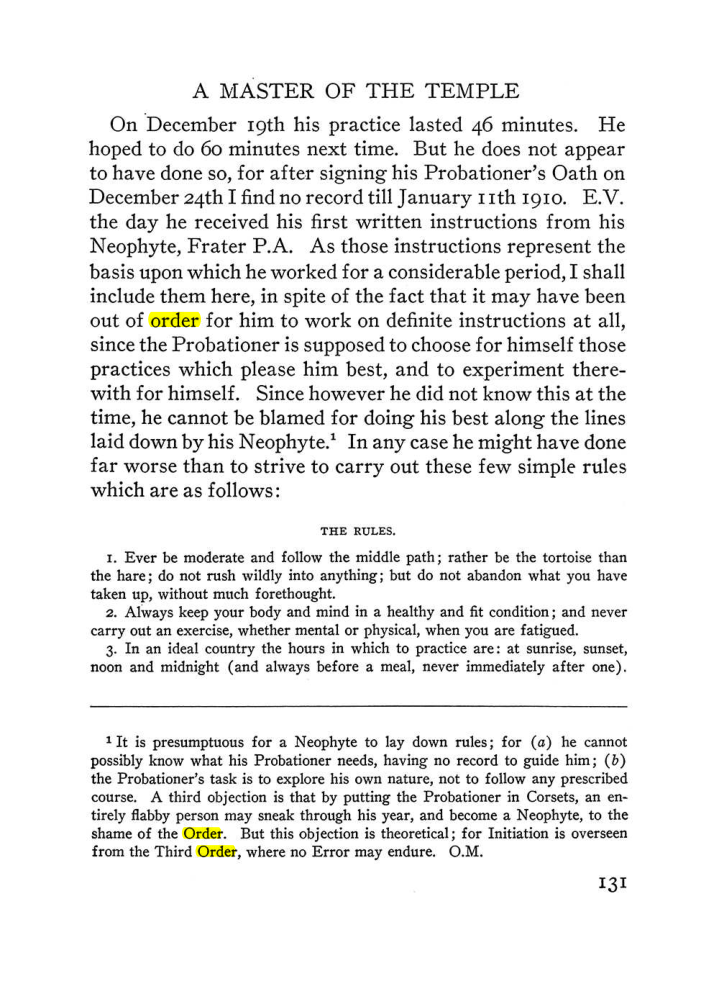 Original scan of The Equinox (Volume III, Number I), PDF page 139
