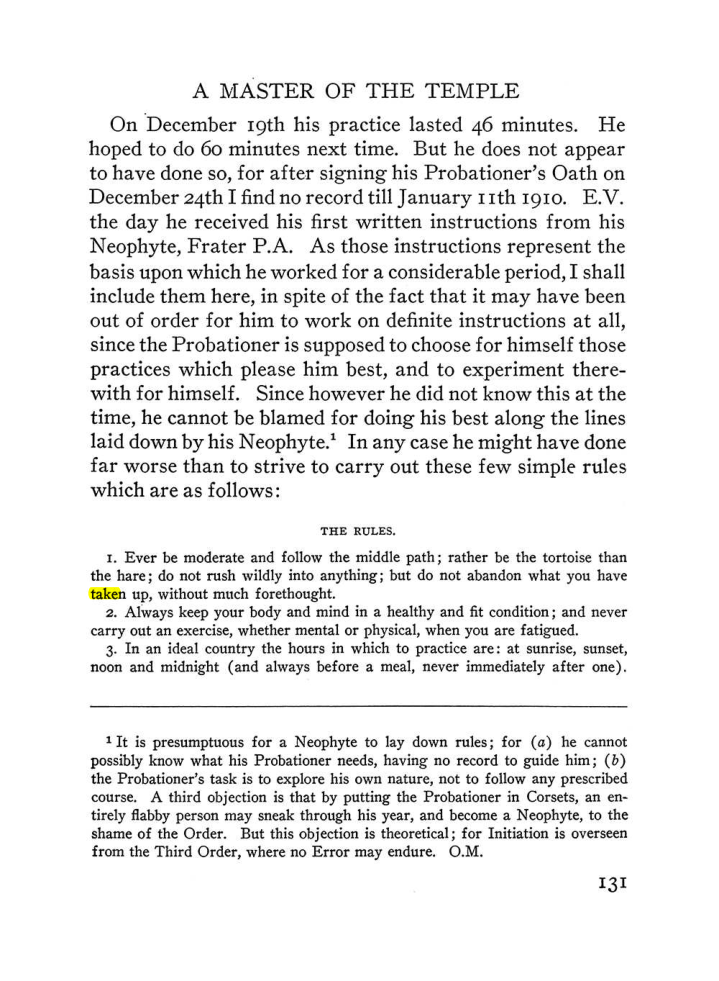 Original scan of The Equinox (Volume III, Number I), PDF page 139