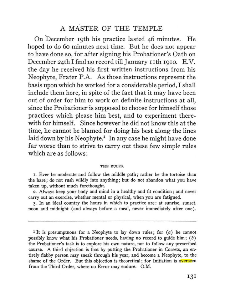 Original scan of The Equinox (Volume III, Number I), PDF page 139