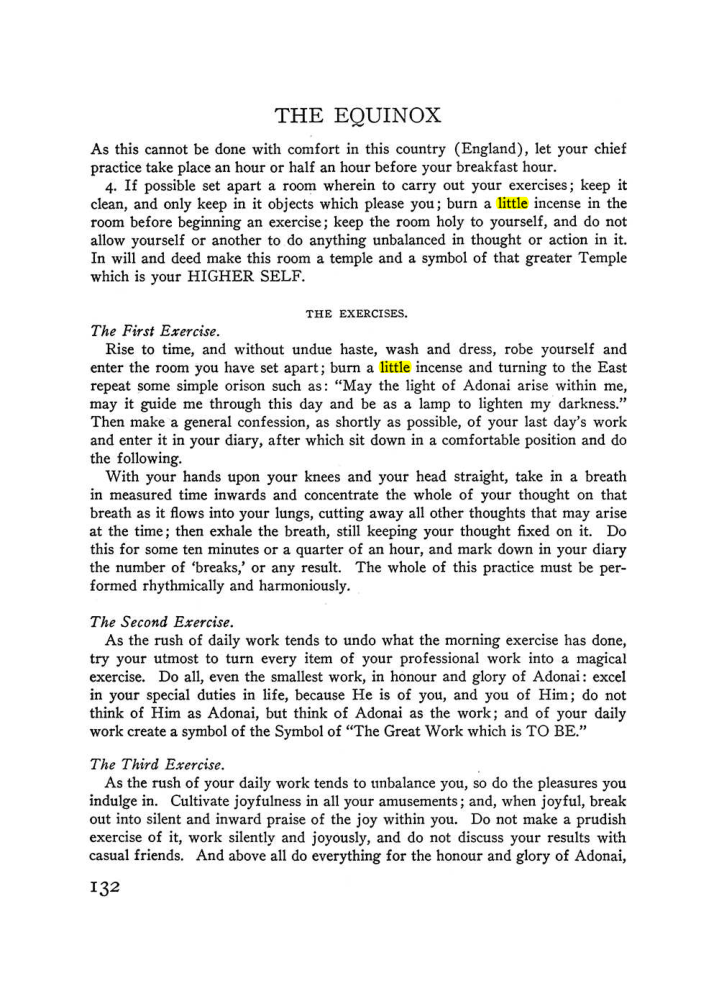 Original scan of The Equinox (Volume III, Number I), PDF page 140