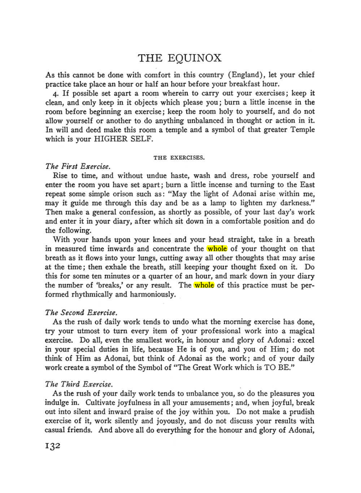 Original scan of The Equinox (Volume III, Number I), PDF page 140