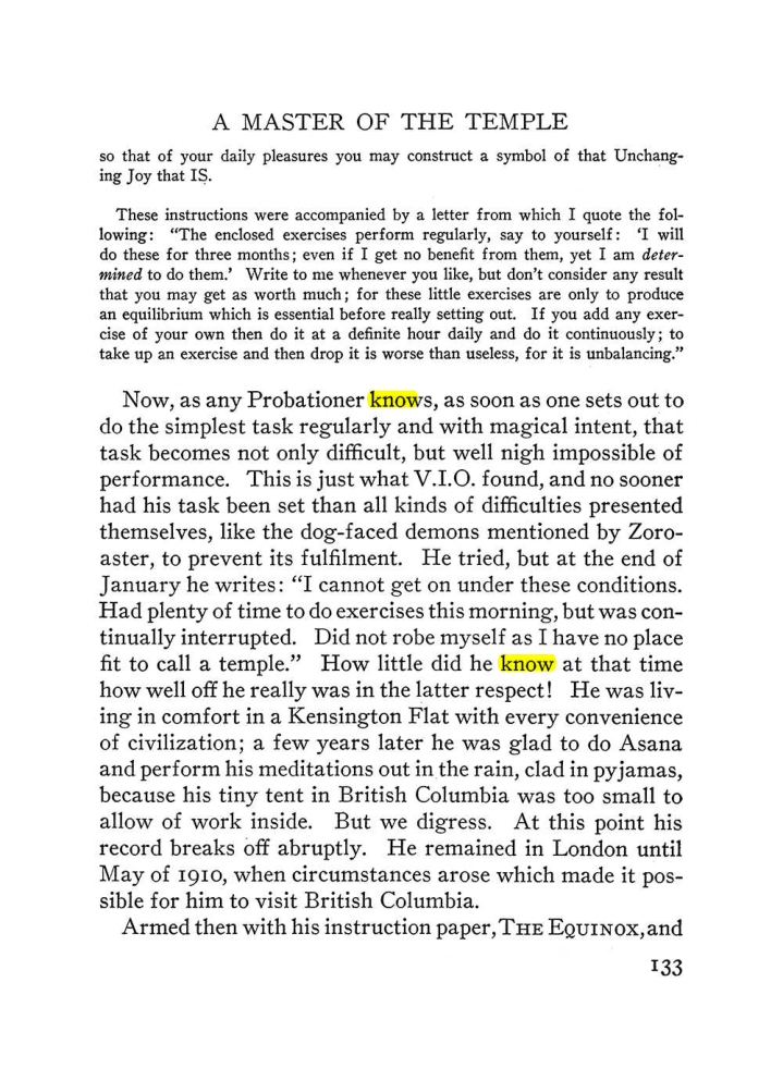 Original scan of The Equinox (Volume III, Number I), PDF page 141