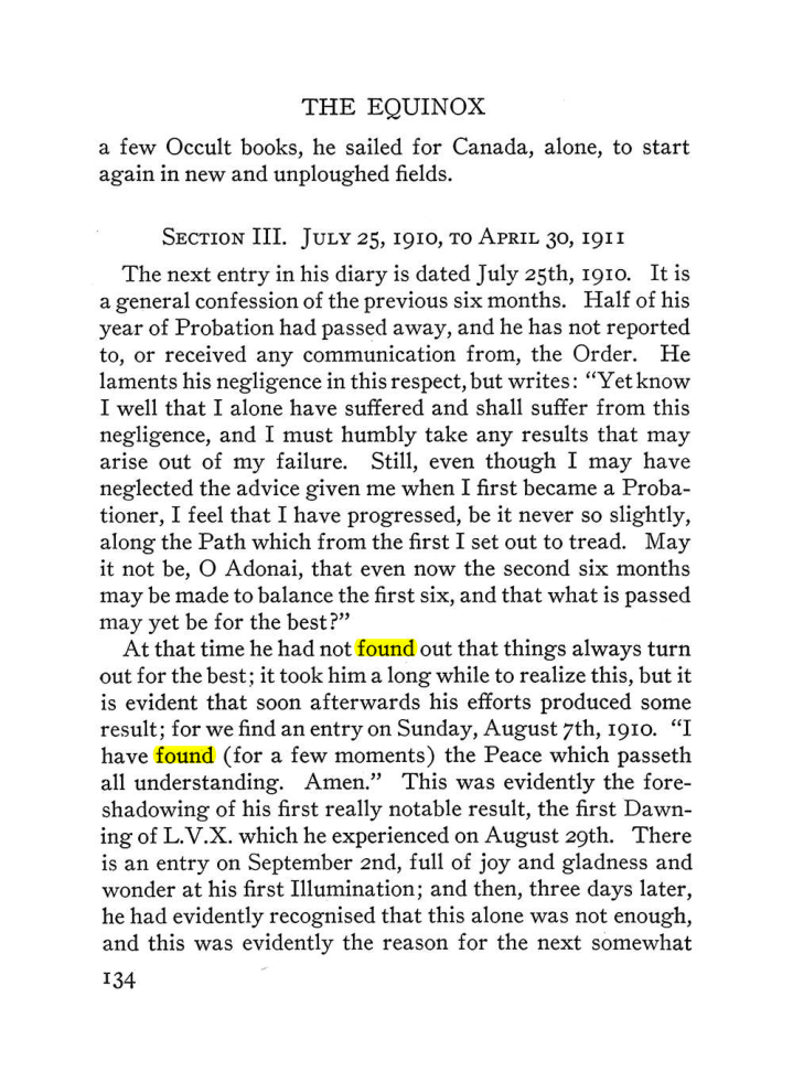 Original scan of The Equinox (Volume III, Number I), PDF page 142