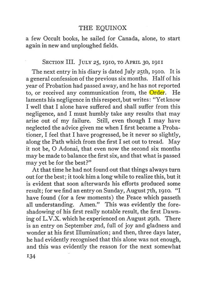 Original scan of The Equinox (Volume III, Number I), PDF page 142