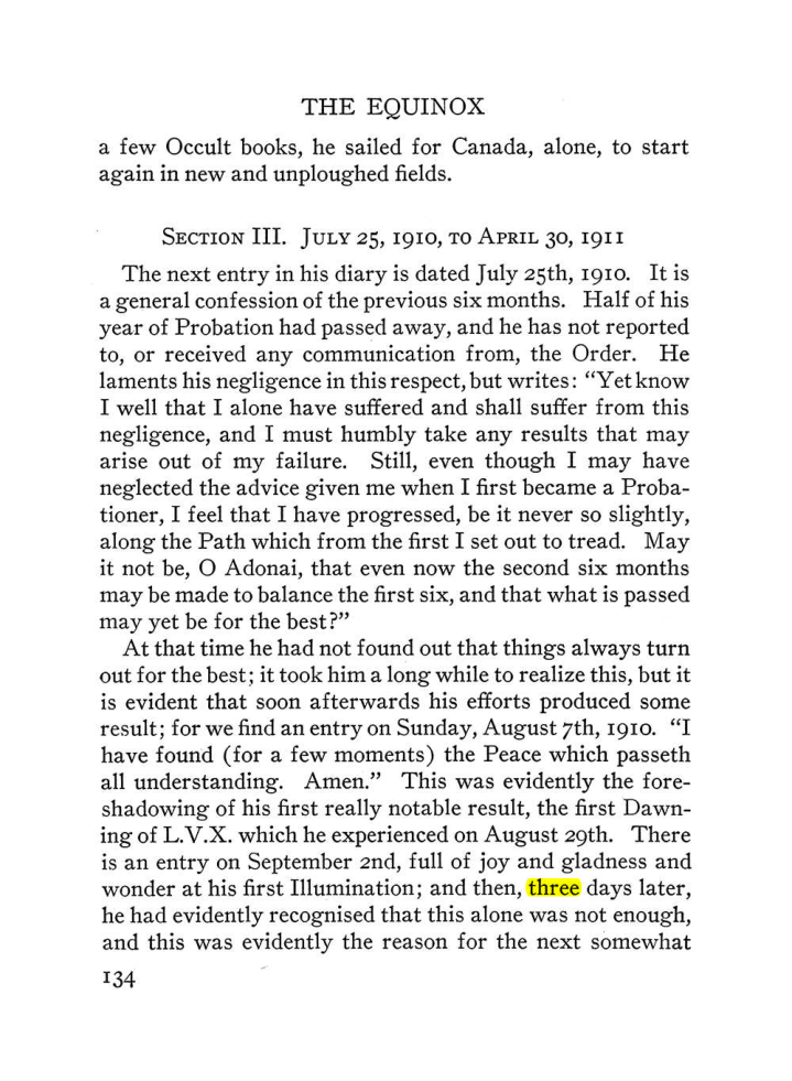 Original scan of The Equinox (Volume III, Number I), PDF page 142