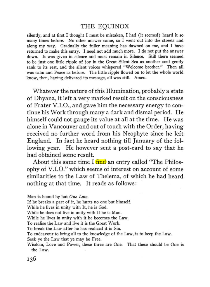 Original scan of The Equinox (Volume III, Number I), PDF page 144