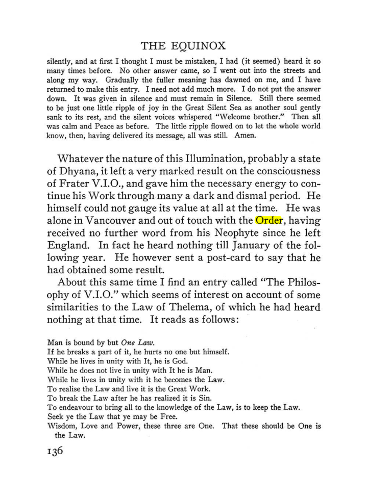 Original scan of The Equinox (Volume III, Number I), PDF page 144