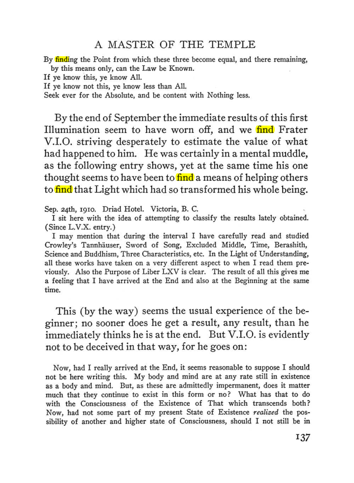 Original scan of The Equinox (Volume III, Number I), PDF page 145