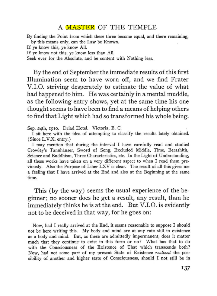Original scan of The Equinox (Volume III, Number I), PDF page 145