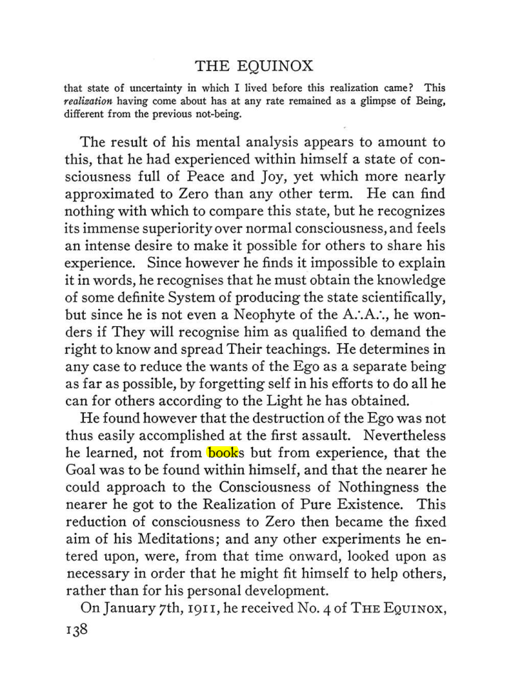 Original scan of The Equinox (Volume III, Number I), PDF page 146