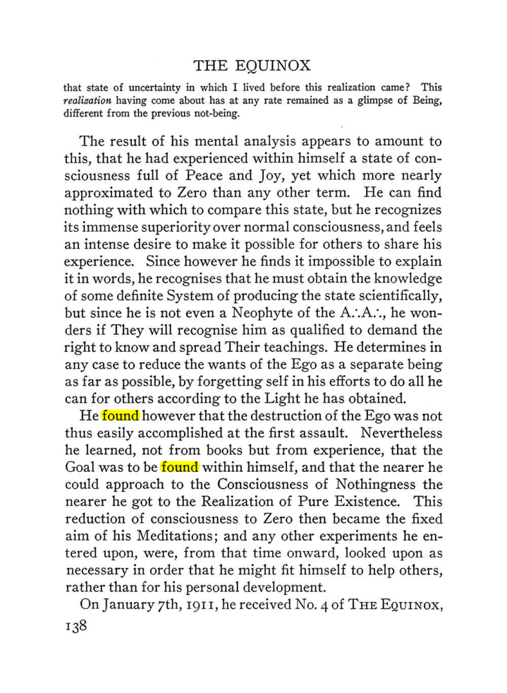 Original scan of The Equinox (Volume III, Number I), PDF page 146