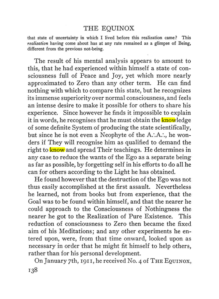 Original scan of The Equinox (Volume III, Number I), PDF page 146