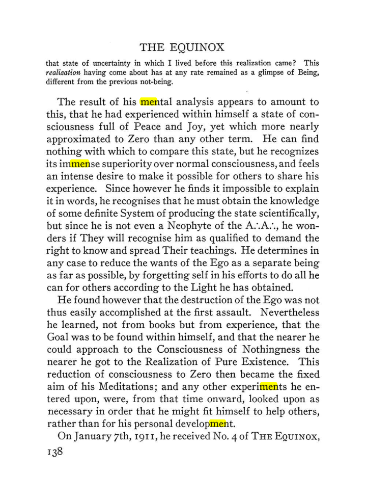 Original scan of The Equinox (Volume III, Number I), PDF page 146