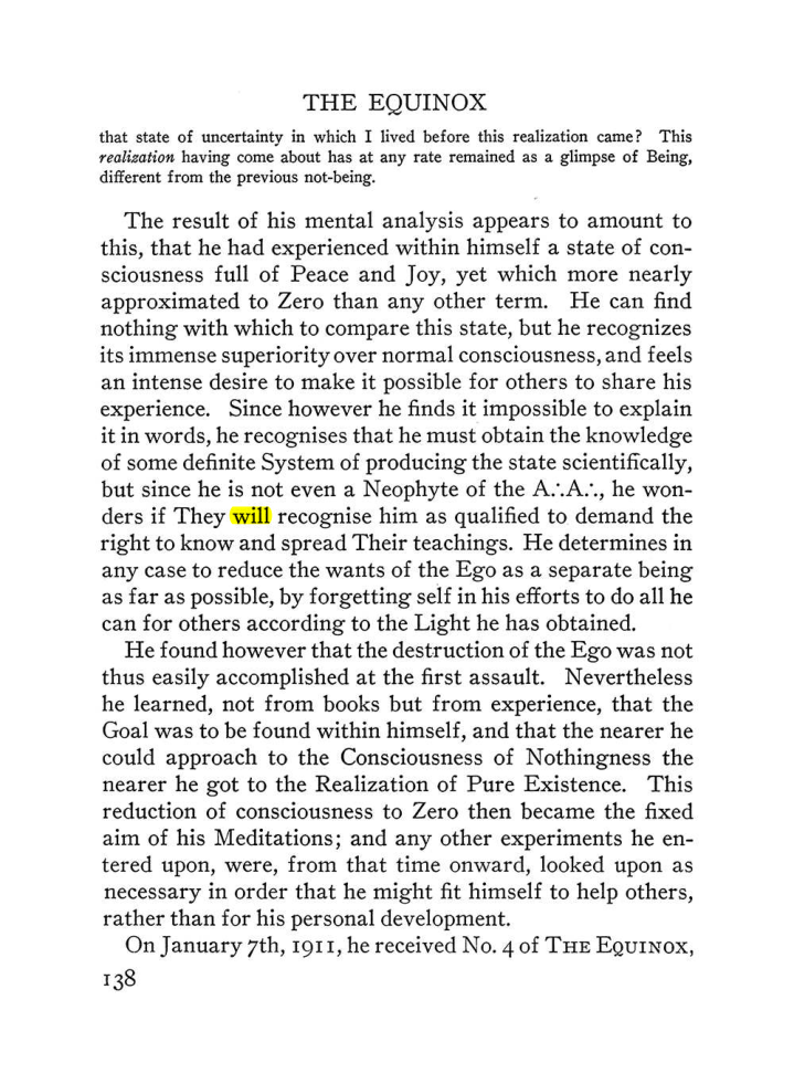 Original scan of The Equinox (Volume III, Number I), PDF page 146