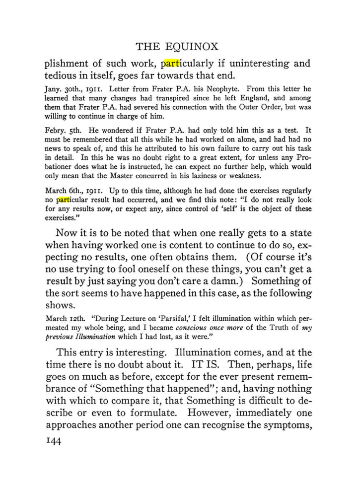 Original scan of The Equinox (Volume III, Number I), PDF page 152