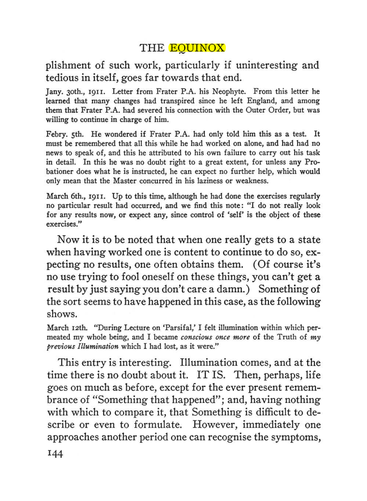 Original scan of The Equinox (Volume III, Number I), PDF page 152
