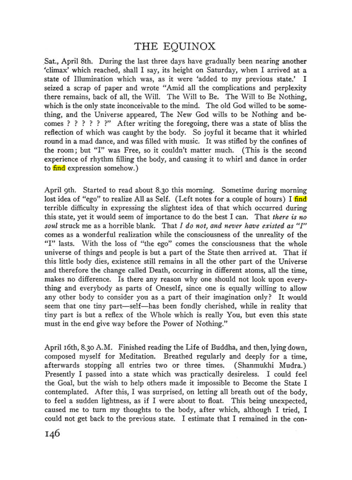Original scan of The Equinox (Volume III, Number I), PDF page 154