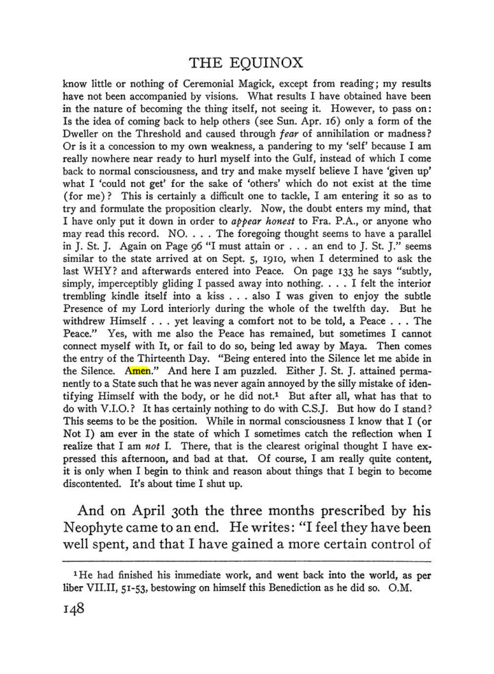 Original scan of The Equinox (Volume III, Number I), PDF page 156