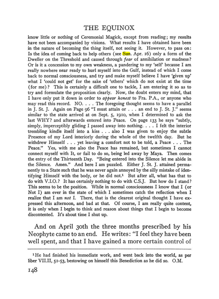 Original scan of The Equinox (Volume III, Number I), PDF page 156