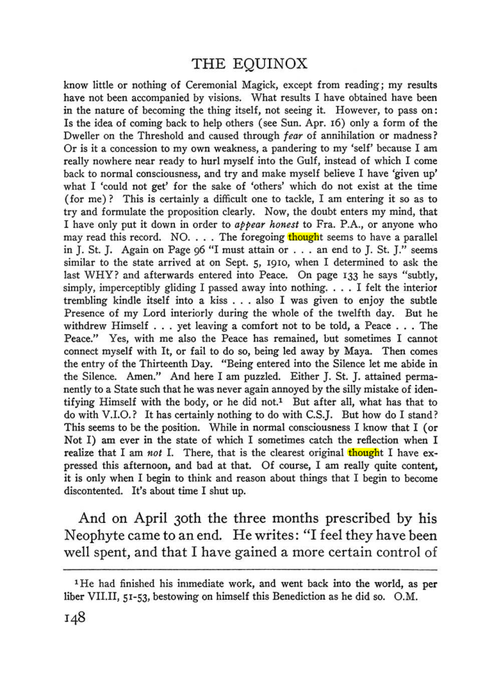 Original scan of The Equinox (Volume III, Number I), PDF page 156