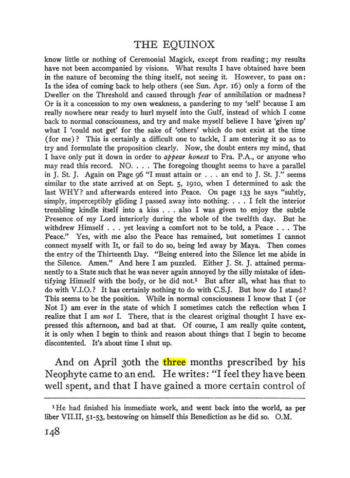 Original scan of The Equinox (Volume III, Number I), PDF page 156