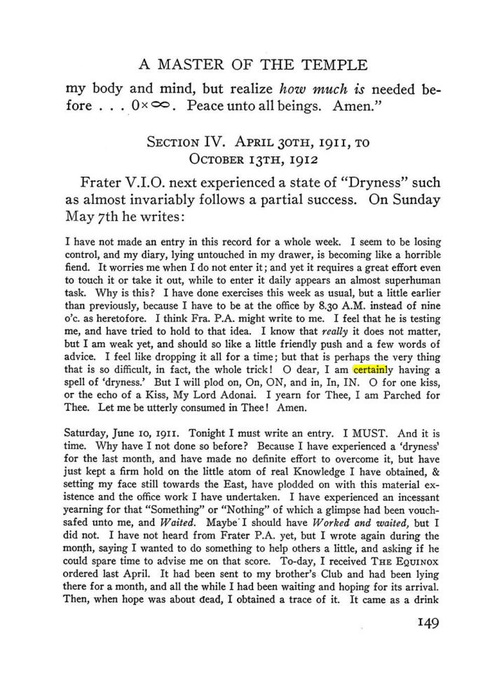 Original scan of The Equinox (Volume III, Number I), PDF page 157