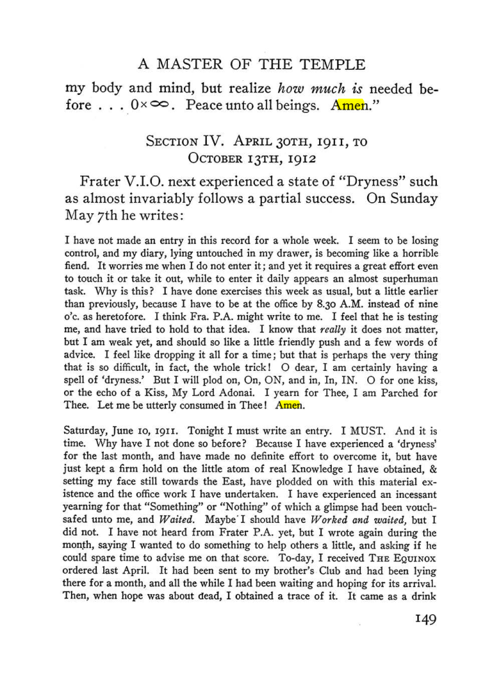 Original scan of The Equinox (Volume III, Number I), PDF page 157