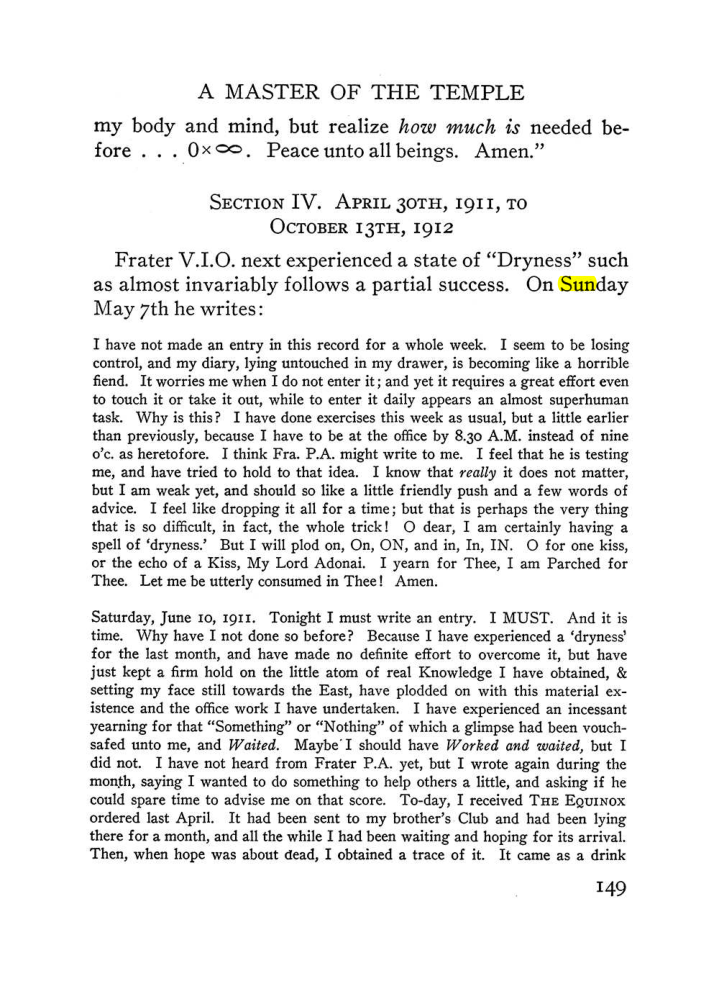 Original scan of The Equinox (Volume III, Number I), PDF page 157