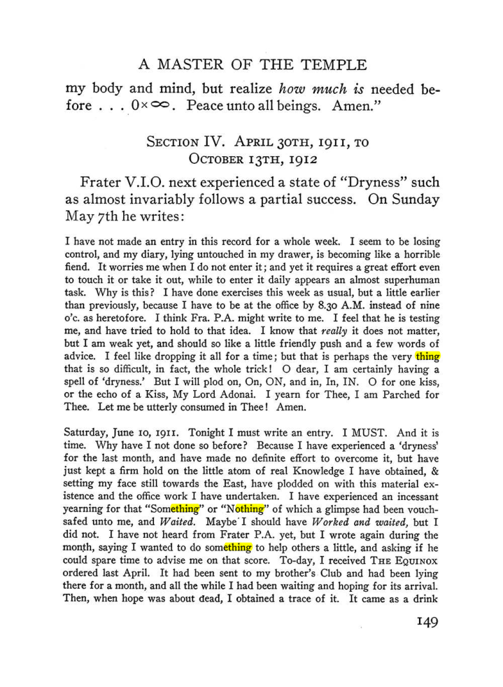 Original scan of The Equinox (Volume III, Number I), PDF page 157