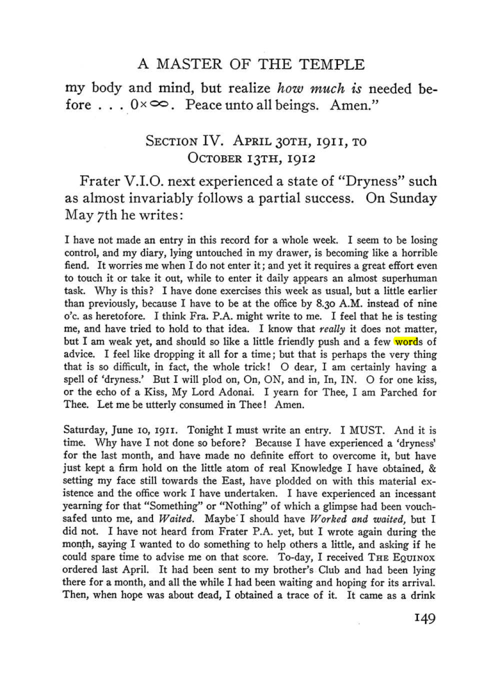 Original scan of The Equinox (Volume III, Number I), PDF page 157