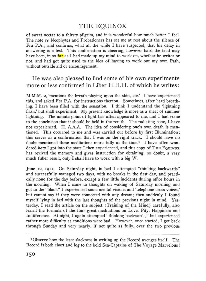 Original scan of The Equinox (Volume III, Number I), PDF page 158