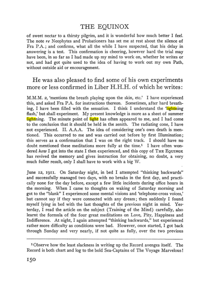 Original scan of The Equinox (Volume III, Number I), PDF page 158