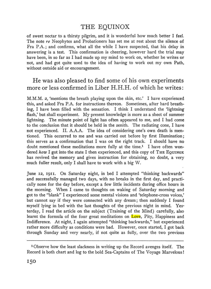 Original scan of The Equinox (Volume III, Number I), PDF page 158
