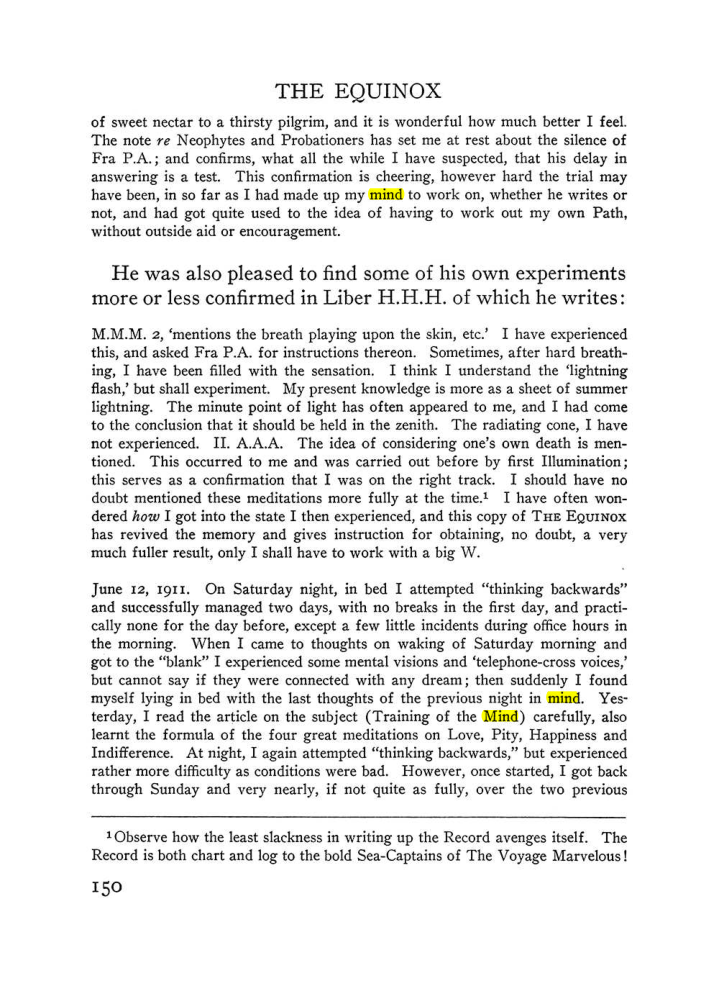 Original scan of The Equinox (Volume III, Number I), PDF page 158