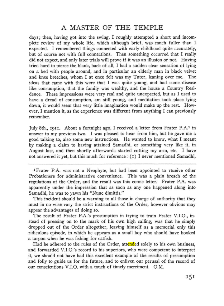 Original scan of The Equinox (Volume III, Number I), PDF page 159