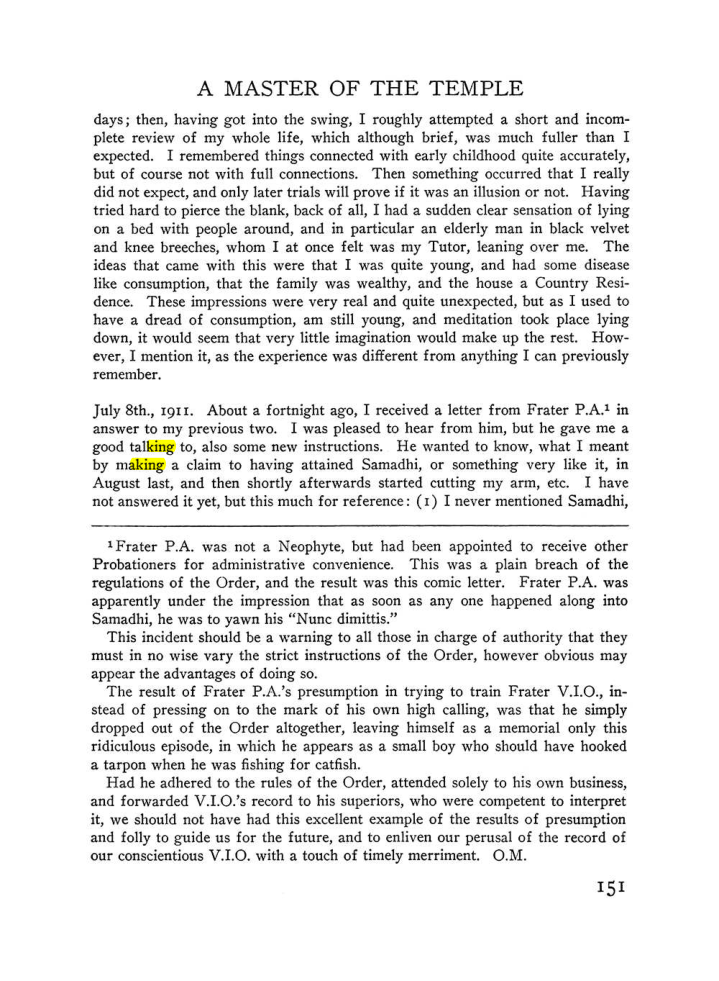 Original scan of The Equinox (Volume III, Number I), PDF page 159