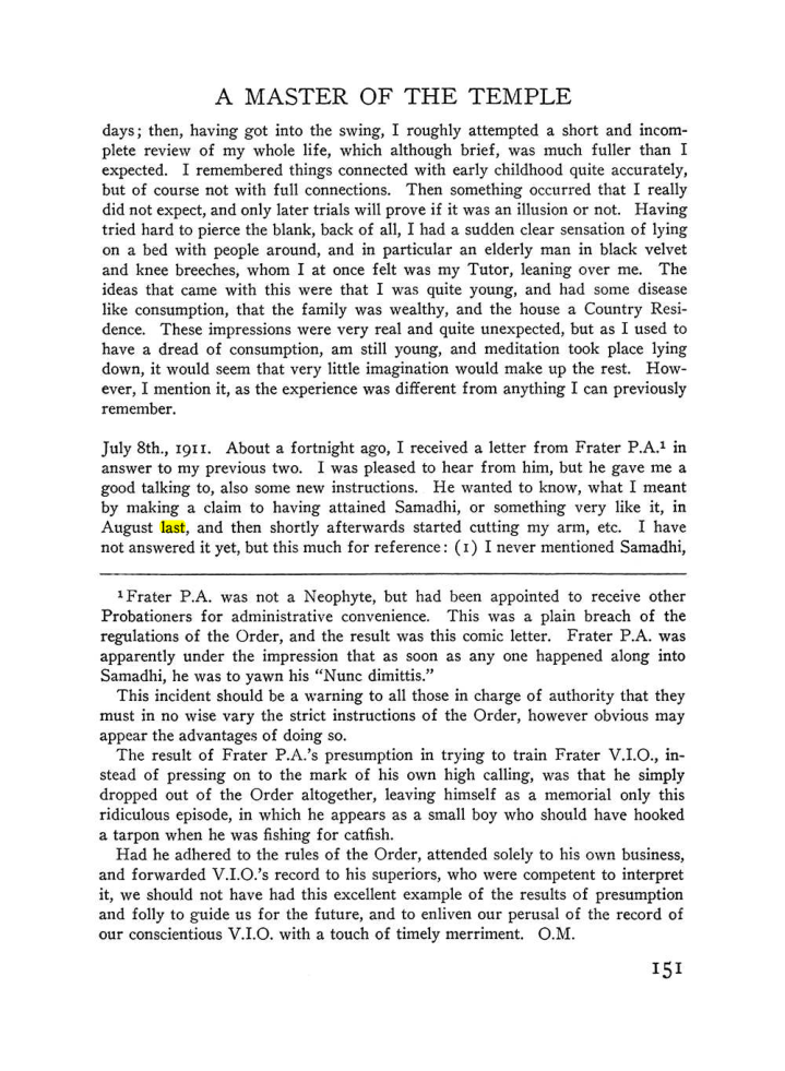 Original scan of The Equinox (Volume III, Number I), PDF page 159