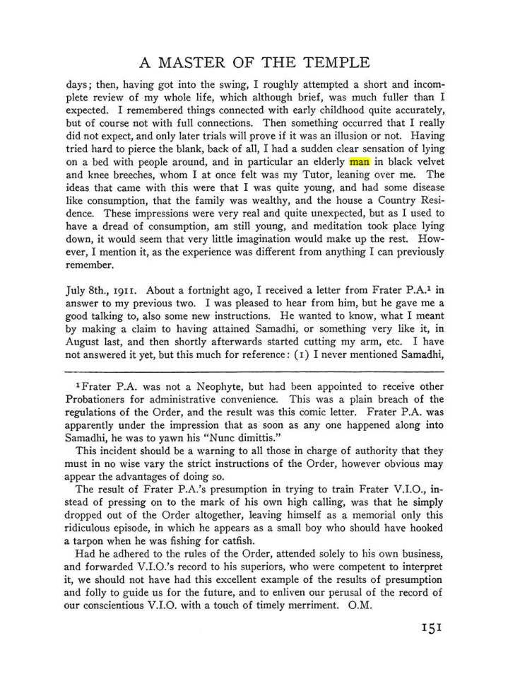 Original scan of The Equinox (Volume III, Number I), PDF page 159