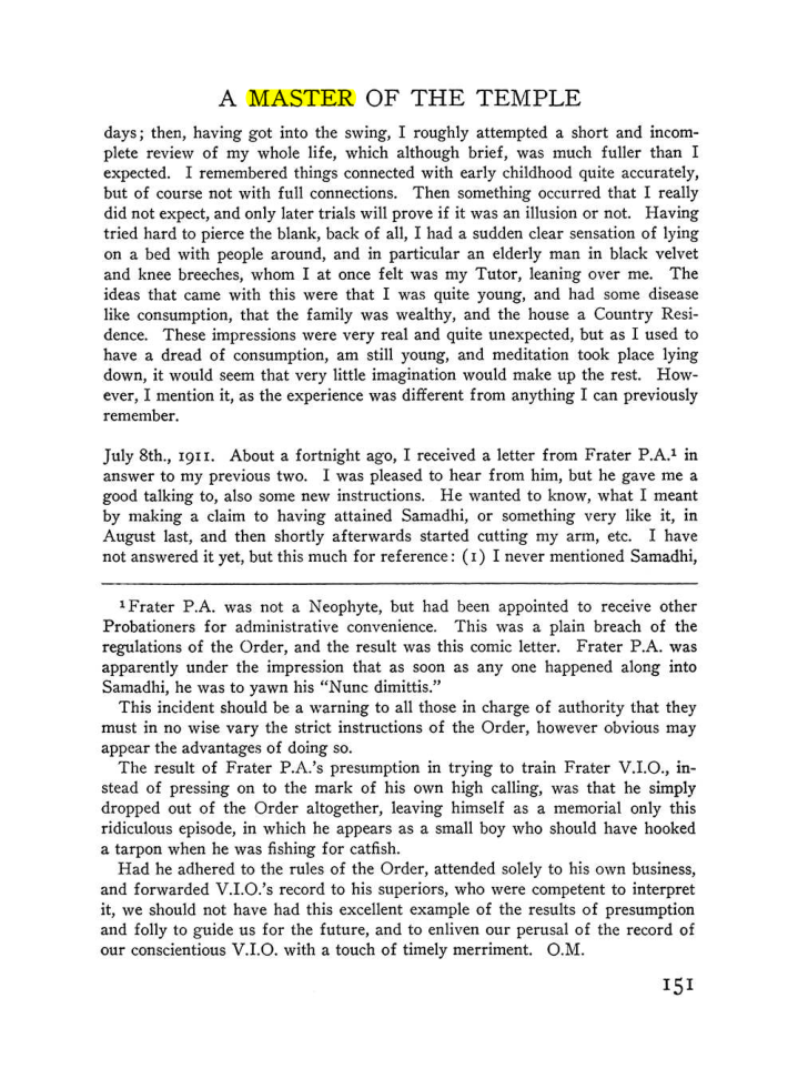 Original scan of The Equinox (Volume III, Number I), PDF page 159