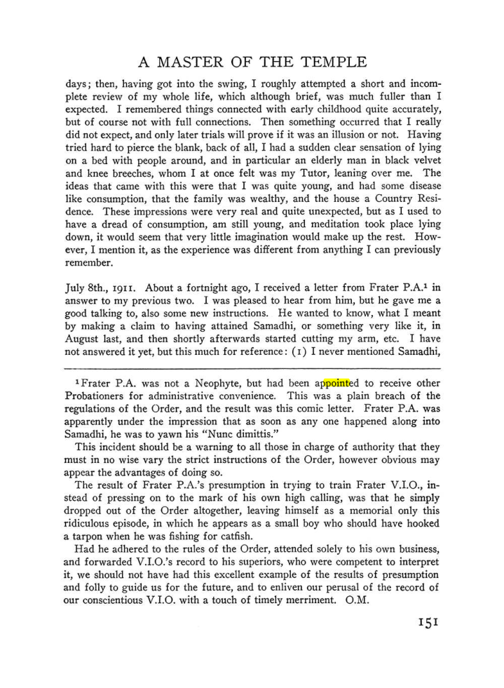 Original scan of The Equinox (Volume III, Number I), PDF page 159