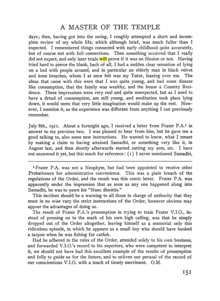 Original scan of The Equinox (Volume III, Number I), PDF page 159