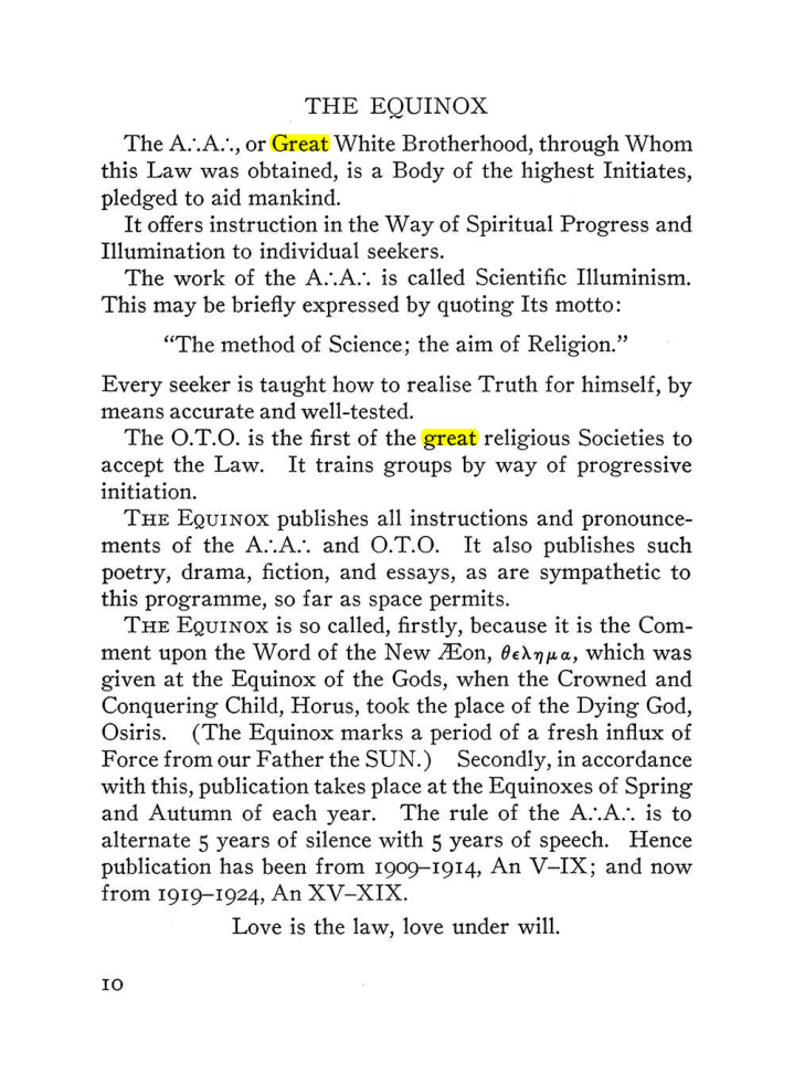 Original scan of The Equinox (Volume III, Number I), PDF page 16