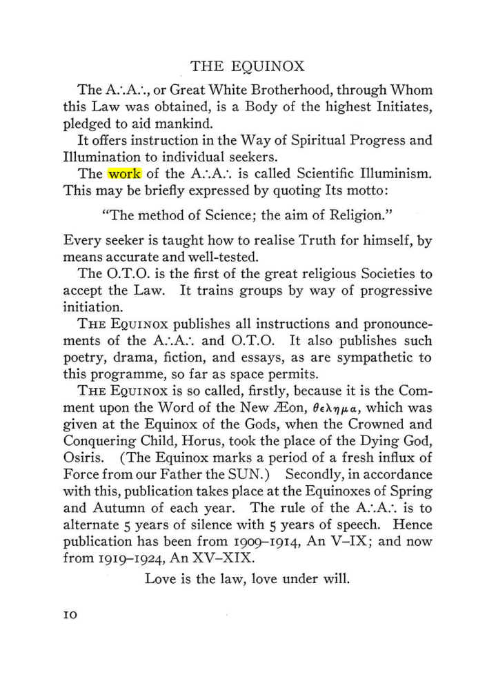 Original scan of The Equinox (Volume III, Number I), PDF page 16