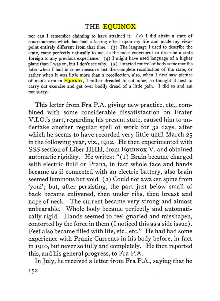 Original scan of The Equinox (Volume III, Number I), PDF page 160
